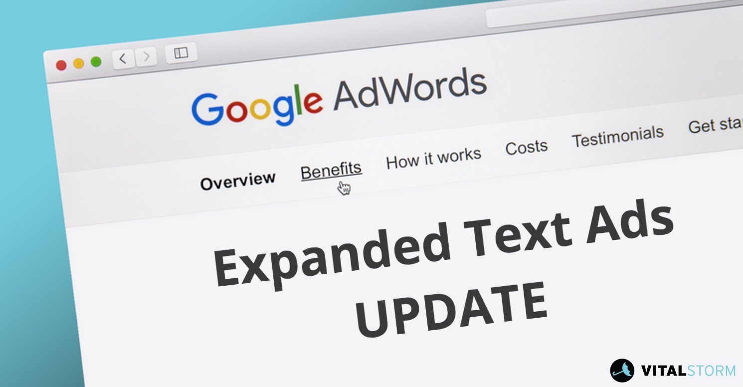 standard text ads vs expanded text ads - Google Bing Update