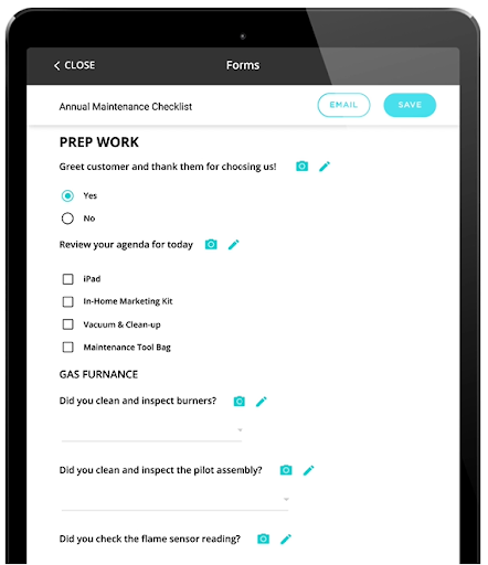 reasons to move to mobile forms in field service