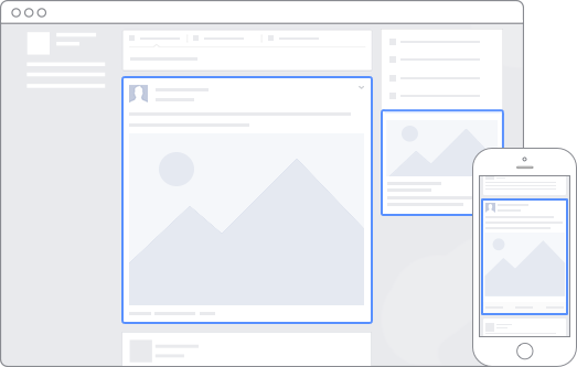 How Facebook Advertisements Appear on Desktop and Mobile
